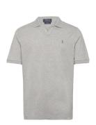 Classic Fit Stretch Mesh Polo Shirt Grey Polo Ralph Lauren