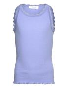 Rkbalta Sl Regular Lace Top Blue Rosemunde Kids