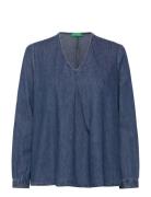 Blouse Blue United Colors Of Benetton