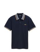 Polo With Print Navy Tom Tailor