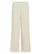 Vilumena Hw Wide Pants Beige Vila