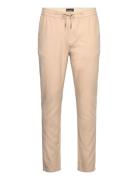 Seasonal Core - Warren Cotton-Linen Twill Jogger Beige Scotch & Soda