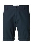 Slhslim-Luton Flex Shorts Noos Navy Selected Homme