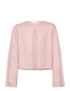 Fine-Knit Cotton Cardigan Pink Mango