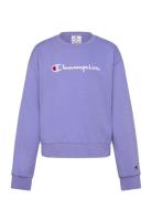 Crewneck Sweatshirt Purple Champion