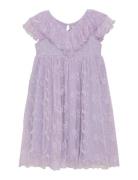 Dress Mesh Purple Creamie