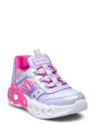 Girls Infinite Heart Lights Eternal Shimmer Patterned Skechers