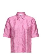 Shirt With Short Wide Sleeves Pink Coster Copenhagen