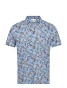 Bs Iriomote Regular Fit Polo Shirt Blue Bruun & Stengade