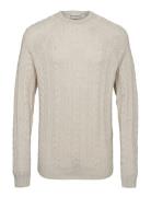 Bs Odale Regular Fit Knitwear Cream Bruun & Stengade