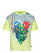 Lwtaffy 309 - T-Shirt S/S Yellow LEGO Kidswear