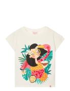 Knit T-Shirt White Boboli