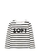 Knit T-Shirt Striped Patterned Boboli