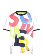 Knit T-Shirt White Boboli