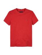 Essential Cotton Reg Tee Ss Red Tommy Hilfiger