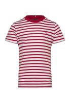 Essential Cotton Reg Fit Tee Ss Red Tommy Hilfiger