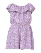 Nmfvinaya Ss Playsuit Purple Name It