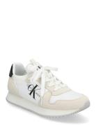 Runner Sock Laceup Ny-Lth Wn Beige Calvin Klein