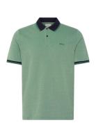 4-Col Oxford Ss Pique Green GANT