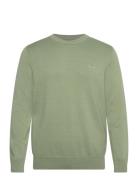 Classic Cotton C-Neck Khaki GANT