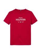 Monotype 1985 Reg Tee Ss Red Tommy Hilfiger