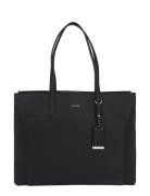 Ck Must Medium Shopper W/Pocket Black Calvin Klein