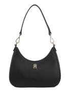 Th Logotape Shoulder Bag Black Tommy Hilfiger