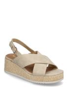 Women Sandals Beige Tamaris