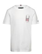 Th Graphic Reg Tee Ss White Tommy Hilfiger