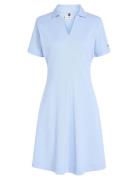 Lyocell Open-Nk F&F Polo Dress Blue Tommy Hilfiger