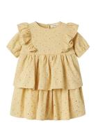 Nmffabioli Ss Loose Dress Lil Yellow Lil'Atelier