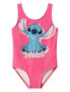 Nmfmodina Stitch Swimsuit Wdi Pink Name It