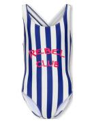 Kmgholiday Swimsuit Acc Blue Kids Only