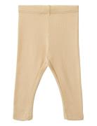 Rib Leggings Maddy Beige Wheat