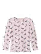 Nmfdyna Slim Ls Top Box Pink Name It