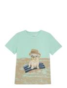 T-Shirt Ss Green Minymo
