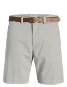 Jpstmarco Franco Chino Shorts W Belt Srt Grey Jack & J S