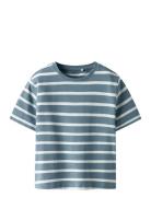 Nmmfreddi Nreg Ss Top Box Blue Name It