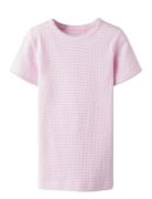 Nkffikate Ss Xsl Top Pb Pink Name It