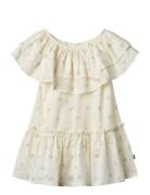 Dress Bitten Cream Wheat