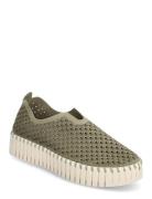 Tulip Slip-In On Plateau Sole Green Ilse Jacobsen