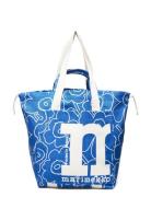 Mono City Tote Piirto Unikko Blue Marimekko