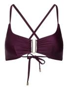 Costa Bikini Crop Top Purple Hunkemöller