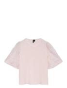 Vmnina 2/4 Top Jrs Pink Vero Moda