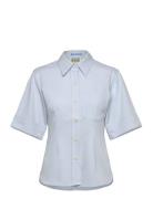 Fitted Short Sleeve Shirt Blue Scotch & Soda