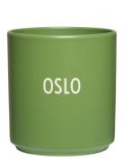 Favourite Cups - Danish Words Green Design Letters