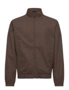 Twill Track Jacket Brown Daily Paper