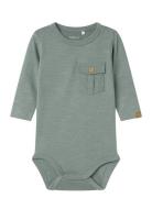 Nbmhowel Ls Body Grey Name It