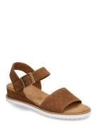 Womens Bobs Desert Kiss Sandal Brown Skechers