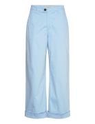Pd-Birkin Weekend Cropped Pant Blue Pieszak